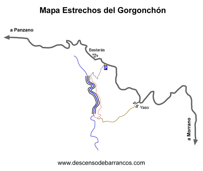 Mapa Riu Glorieta